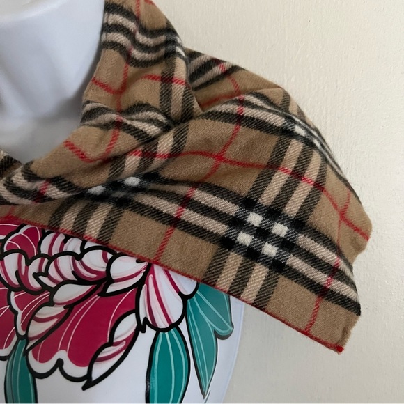 Burberry Check Cashmere Snood